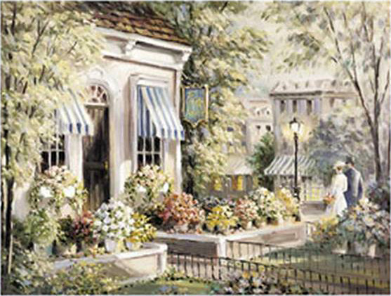 11 George Bjorkland Flower Shop Painting Anysize 50 Off