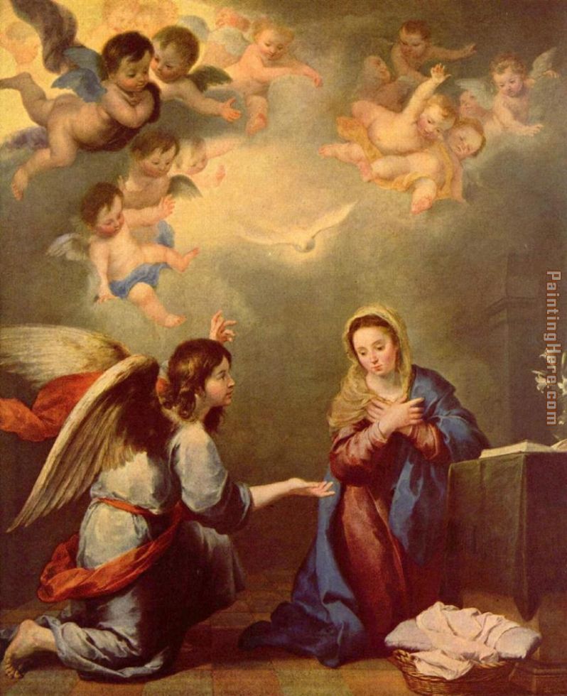 Annunciation Painting