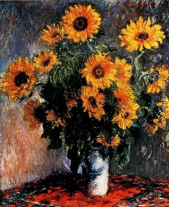 Sun Flowers Painting