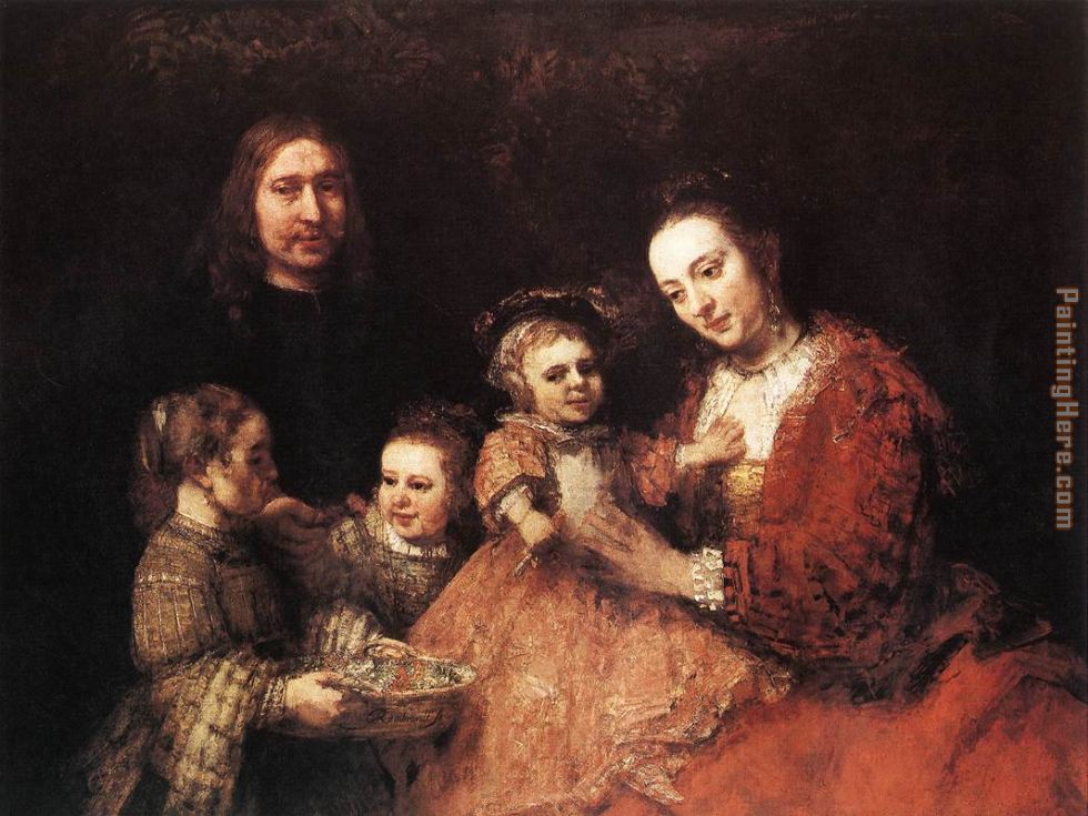 Painting Of Family