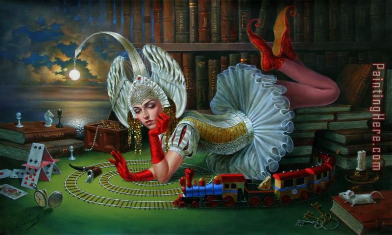 Michael Cheval Train of Thought