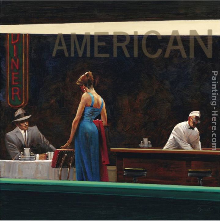 Brent Lynch Evening Proposition painting anysize 50% off