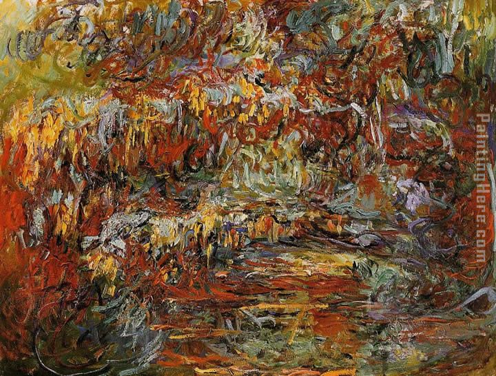 Claude Monet The Japanese Bridge 12 painting anysize 50% off