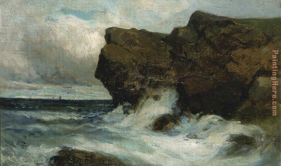 Edward Mitchell Bannister Ocean Cliffs painting anysize 50% off