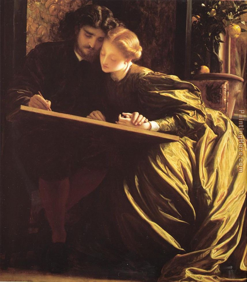 Lord Frederick Leighton The Painter's Honeymoon