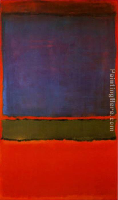 Mark Rothko No 6 Violet Green and Red painting anysize 50% off