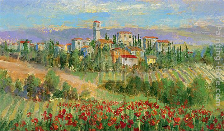 Michael Longo Tuscan Spring painting anysize 50% off