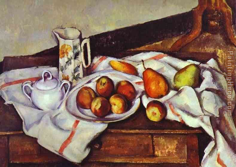 Paul Cezanne Still Life with Peaches and Pears painting anysize 50% off