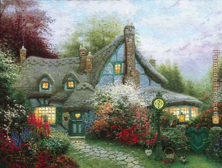 Thomas Kinkade Cottage By The Sea | Car Interior Design