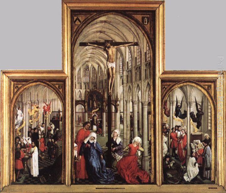 Rogier van der Weyden Seven Sacraments painting anysize 50% off