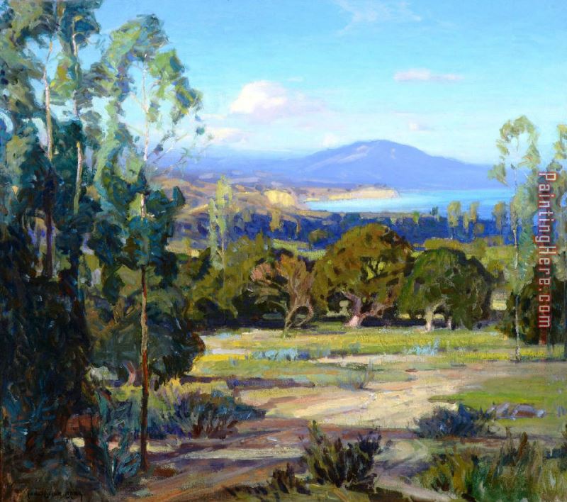 2011 View of The Rincon From Montecito