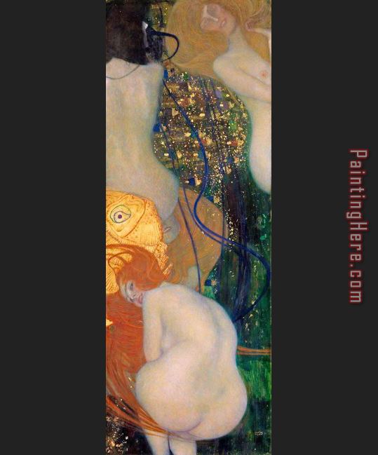 Gustav Klimt Goldfish II