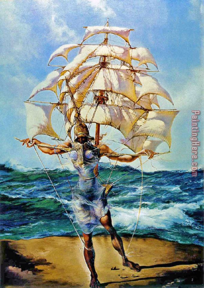 Salvador Dali The Ship II