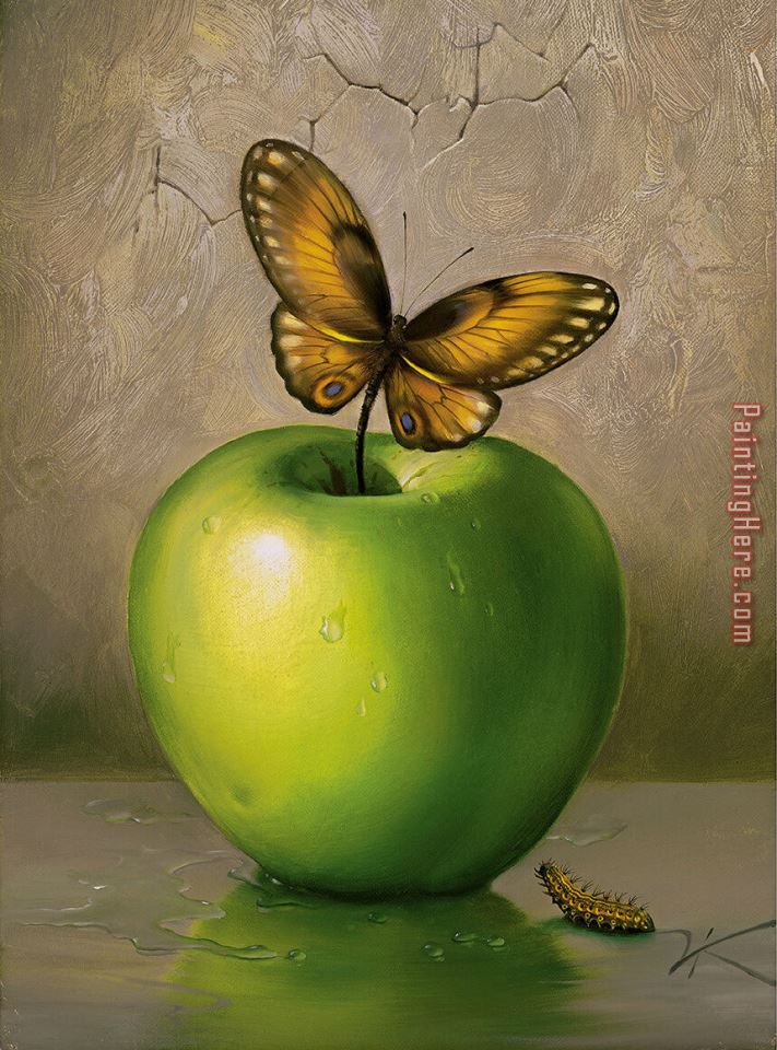Vladimir Kush Green Apple