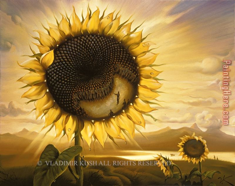 Vladimir Kush Planet Sunflower