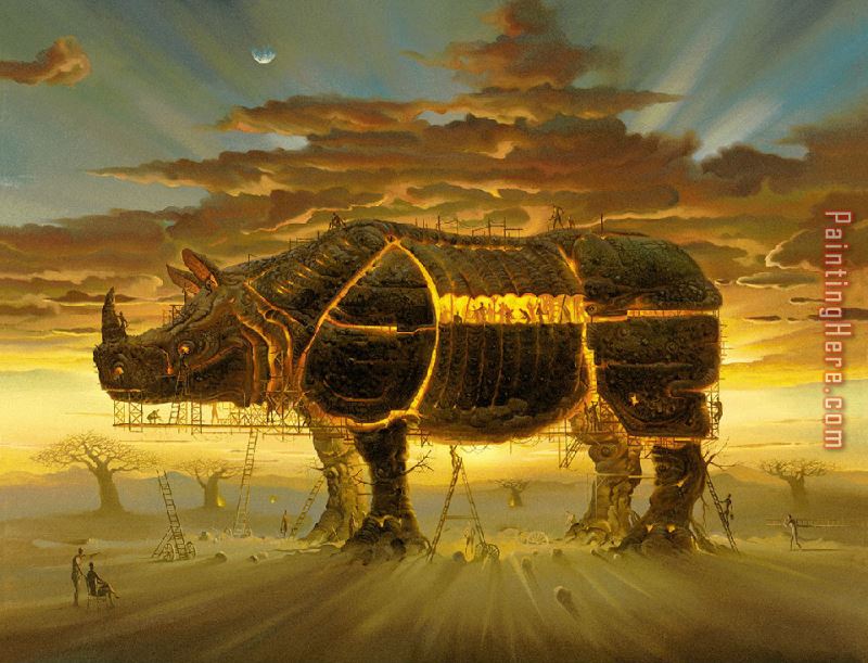 Vladimir Kush Trojan Horse