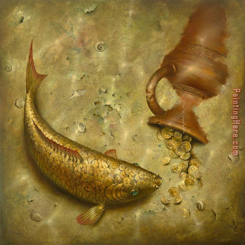 Vladimir Kush What The Fish Was Silent About