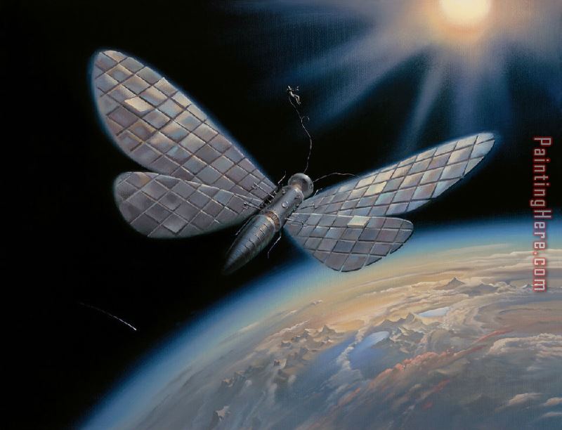 Vladimir Kush Winged Satellite